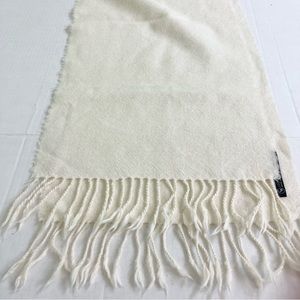 Alpaca Wool Scarf Cream